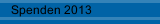 Spenden 2013